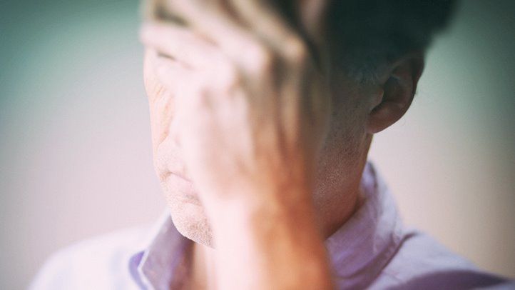 stressed man